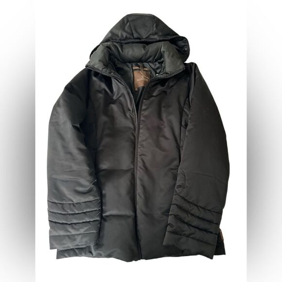 Moncler black Down hoodies Jacket - Picture 1 of 8